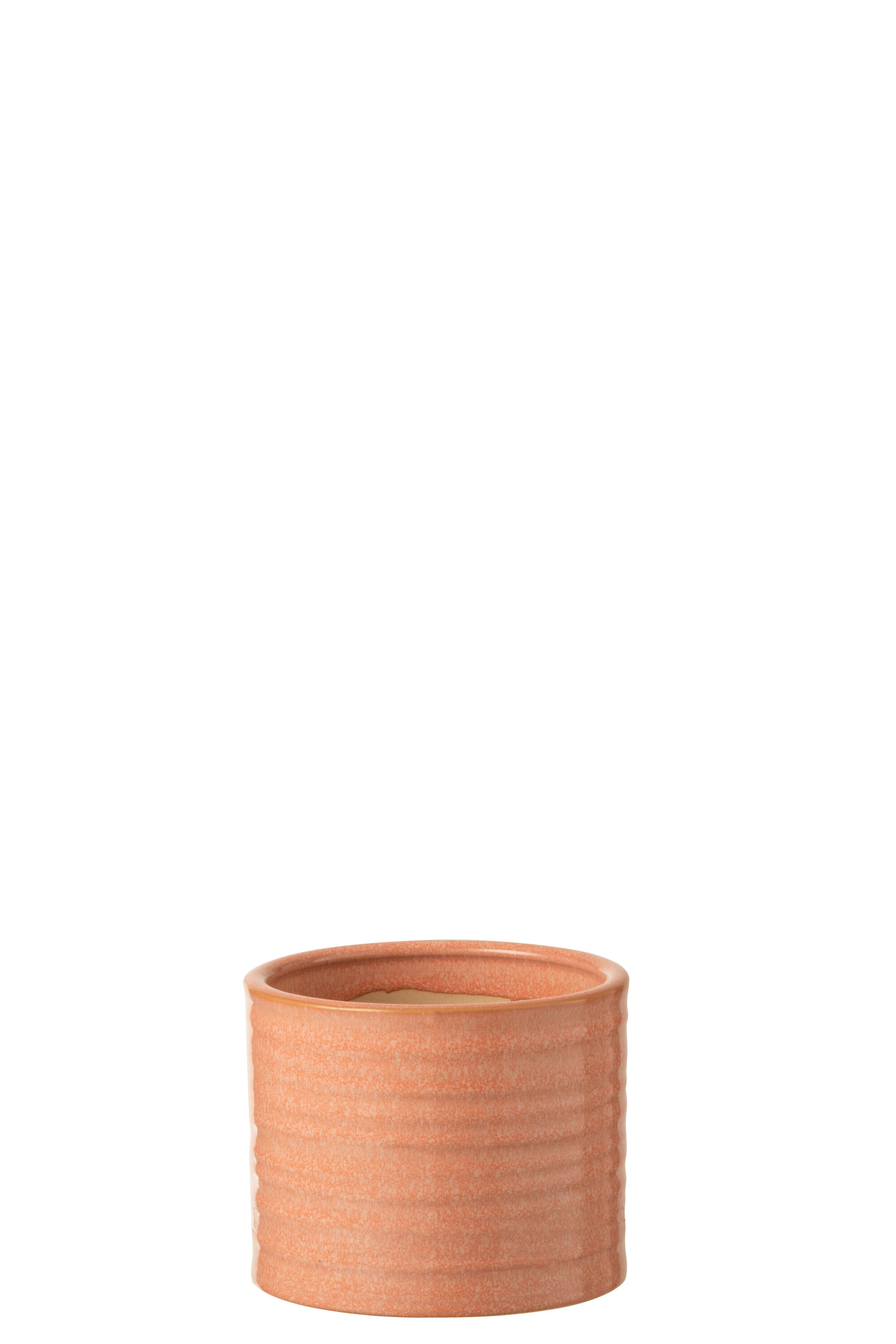 Bloempot Assisi Keramiek Oranje H11,5 cm - Afbeelding 2