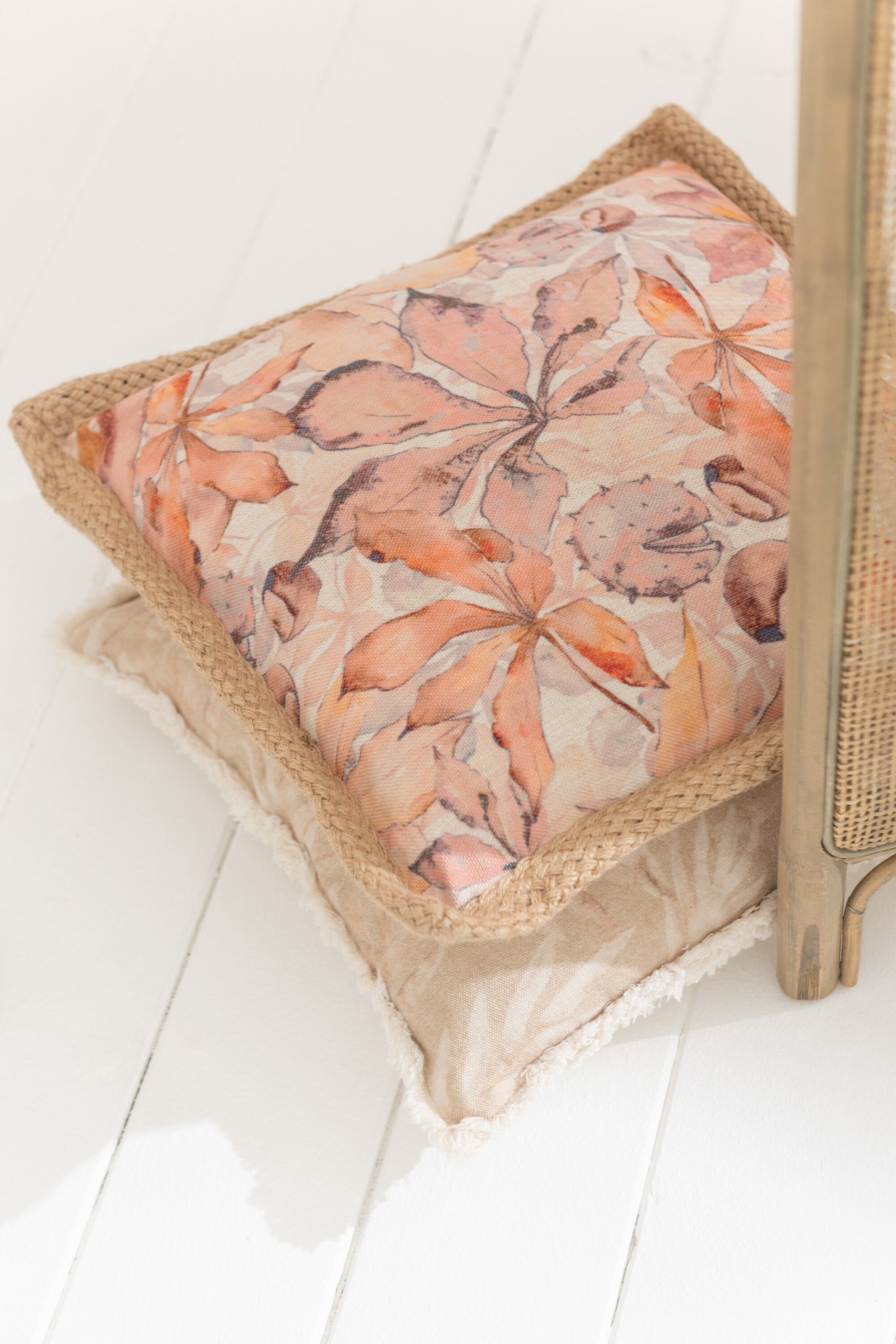 Tuinkussen Mooral Beige 49x49 cm - Afbeelding 2