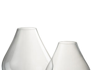 Vaas Juka Glas Transparant H28 cm