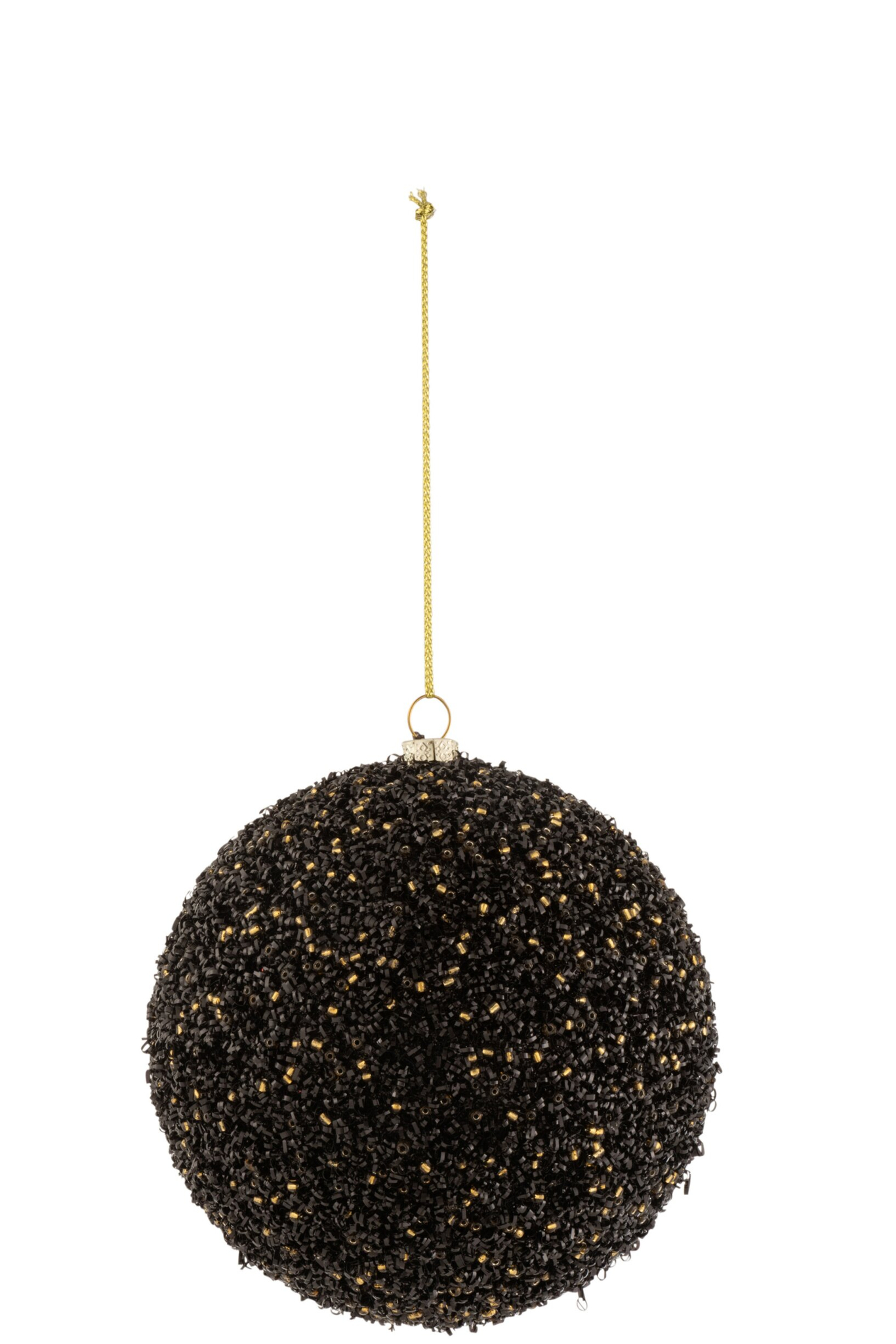 Kerstballen Klaarmora Kunststof Zwart - Afbeelding 2
