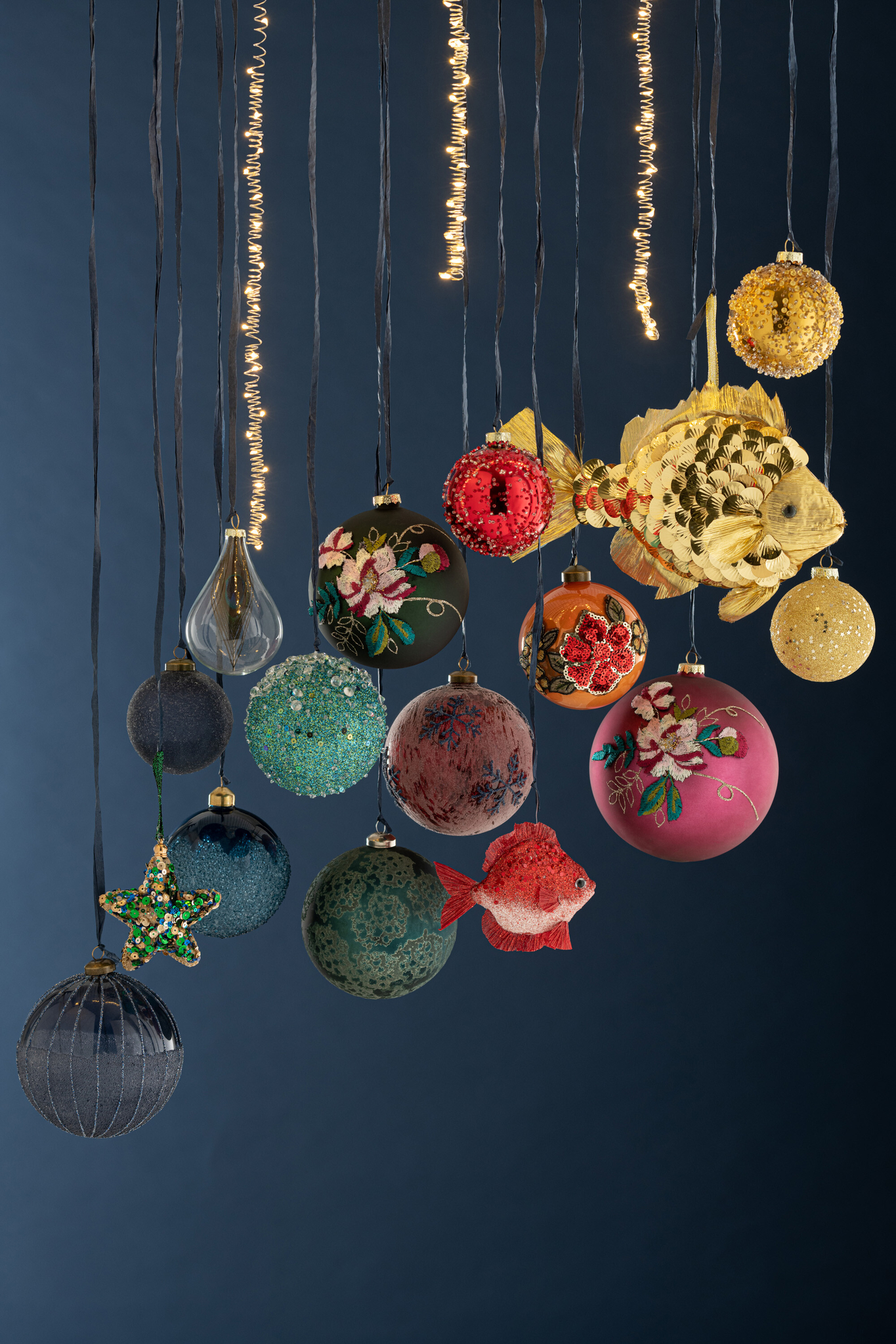 Decoratie Slaskona Polyethyleen Groen - Set van 2 - Afbeelding 2