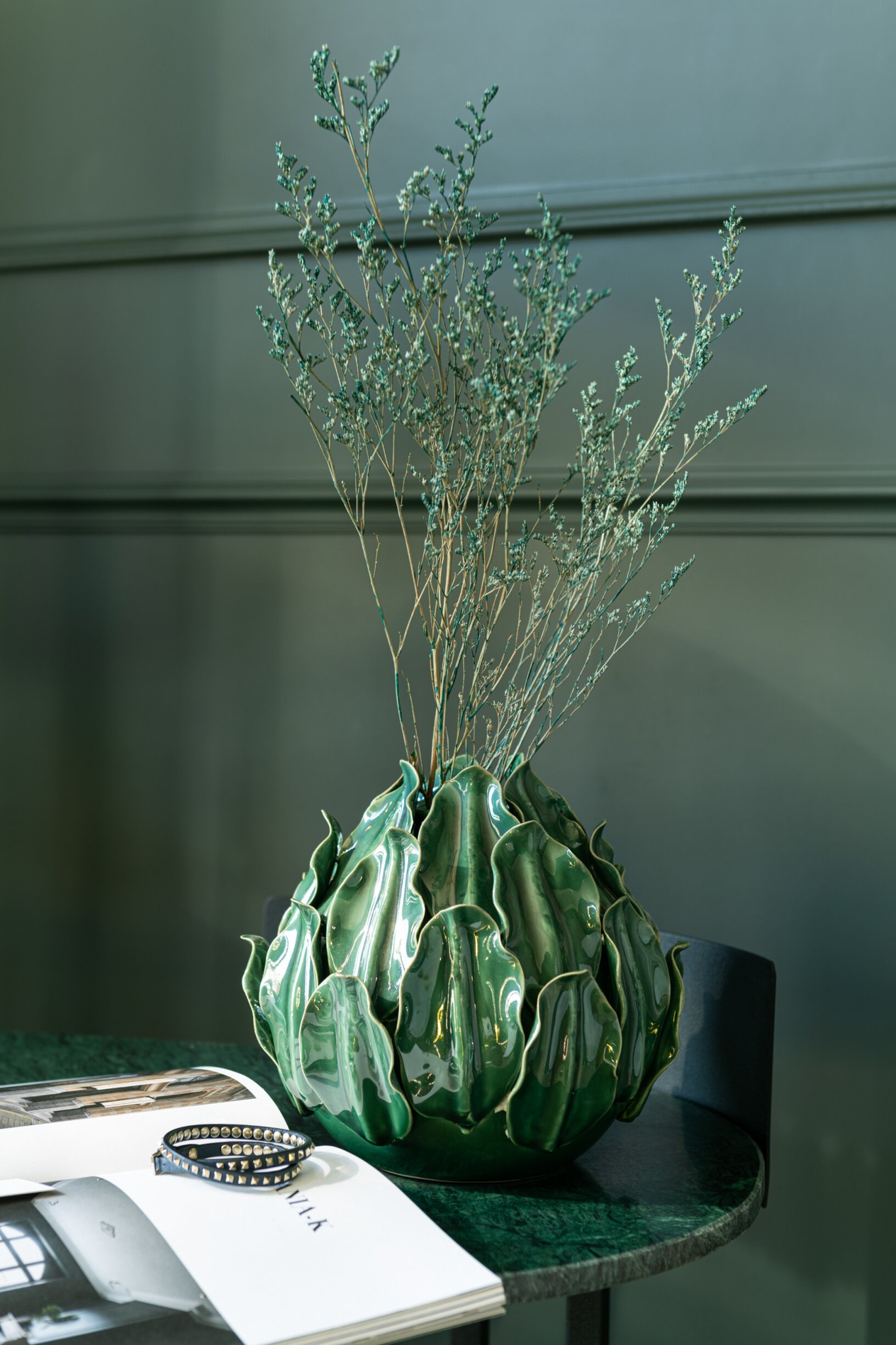 Droogbloemen Hemmund Gras Groen