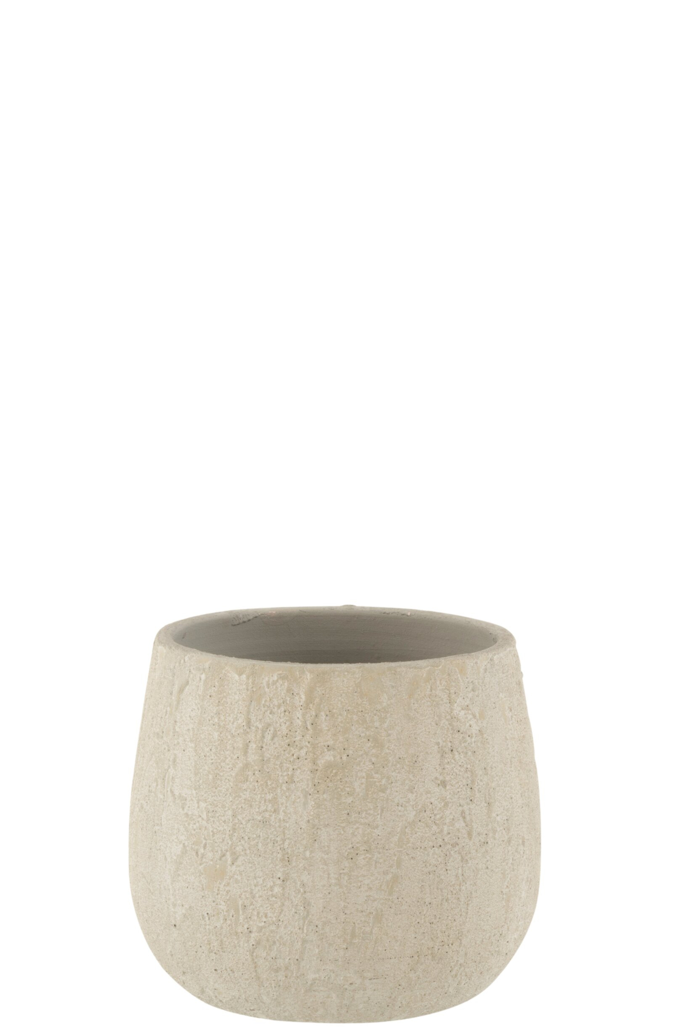Bloempot Tivan Terracotta Grijs H18,5 cm - Afbeelding 5