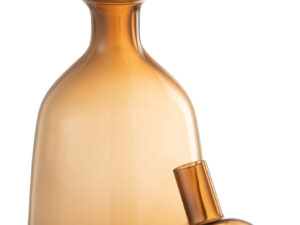 Decoratie Nestas Glas Bruin