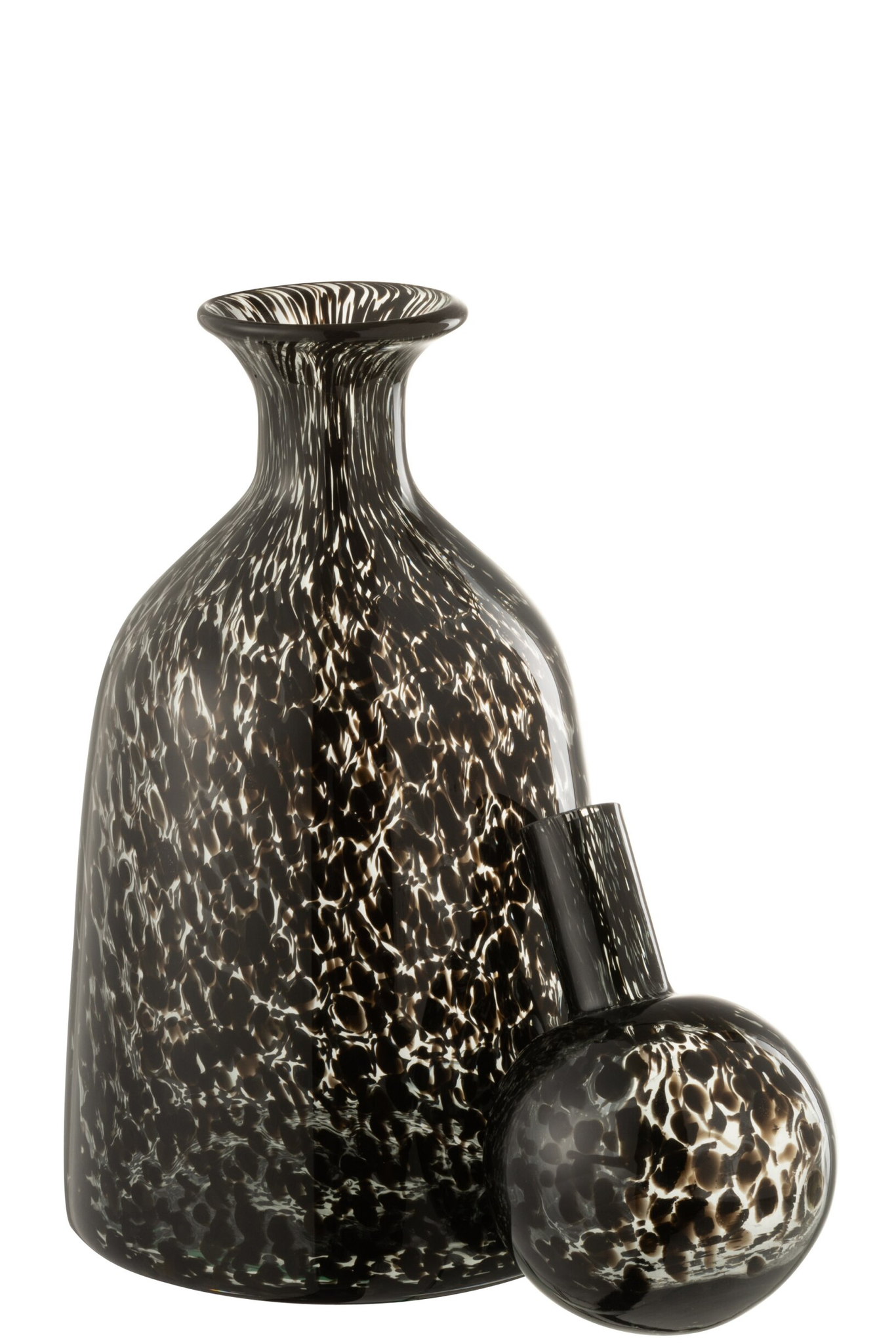 Decoratie Jirdel Glas Zwart