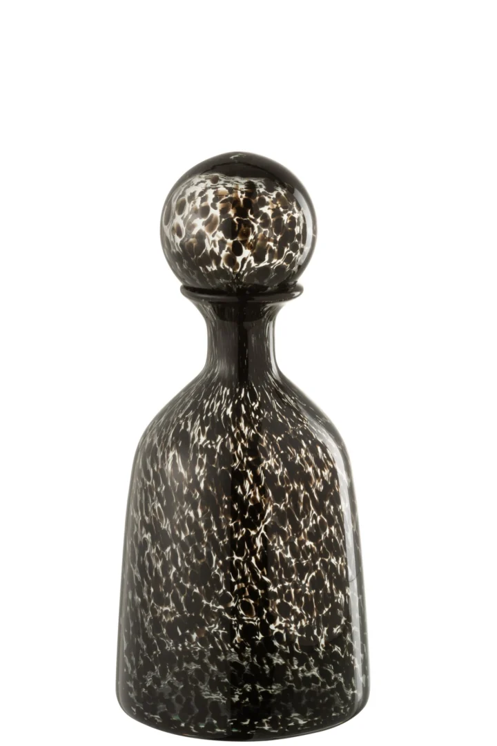 Decoratie Jirdel Glas Zwart - Afbeelding 3