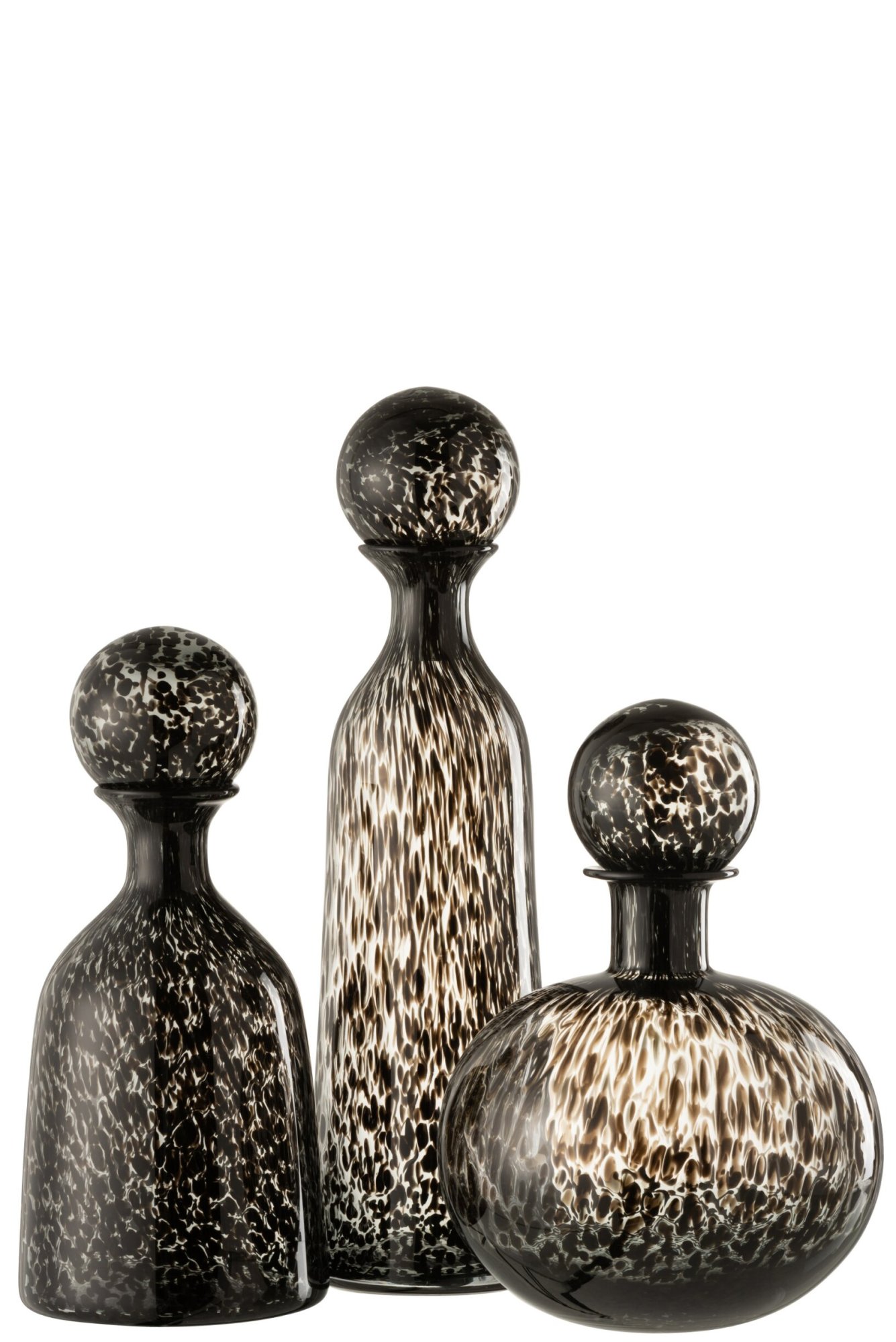 Decoratie Caudena Glas Zwart - Afbeelding 2