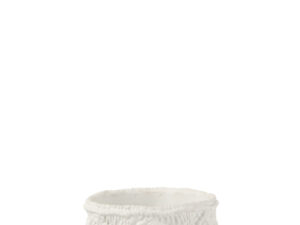 Bloempot Tales Beton Wit H14 cm