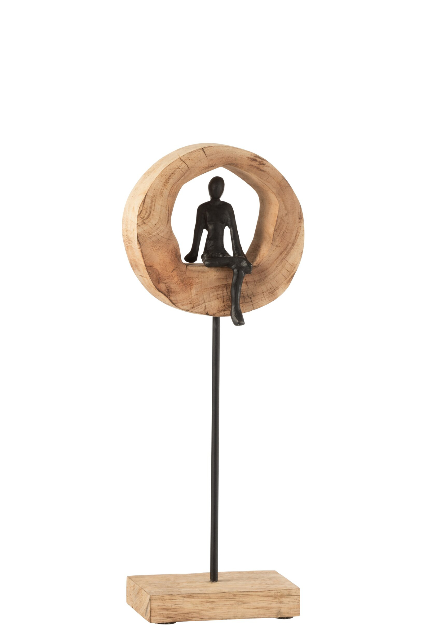 Beeld Leetik Mangohout Zwart H49 cm - Afbeelding 2