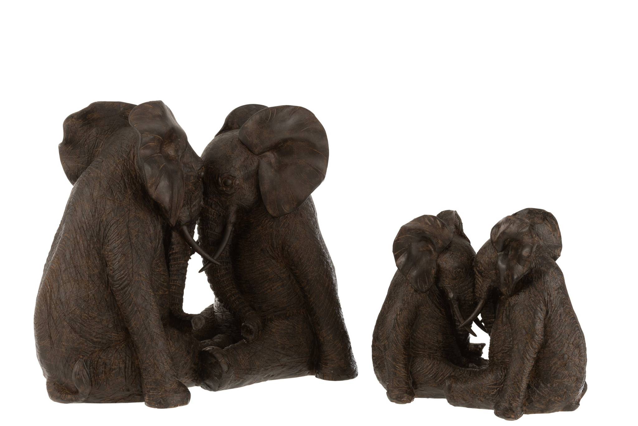 Decoratiefiguur Grobero Polyresin Bruin H29 cm