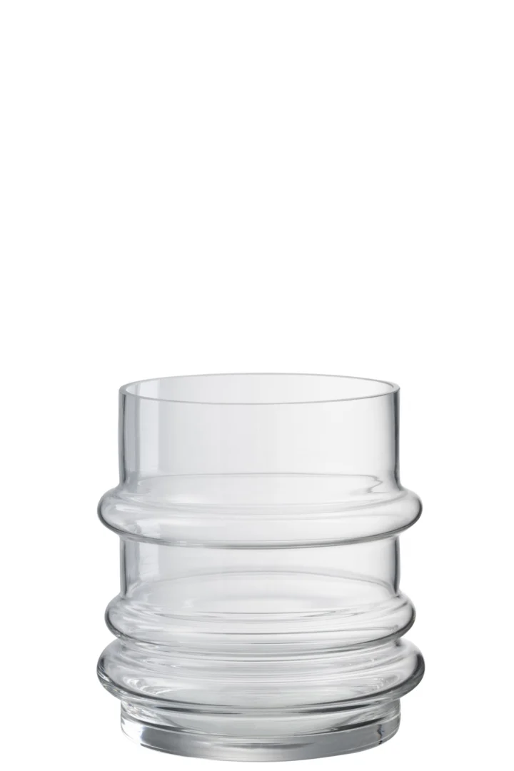 Vaas Bendis Glas Transparant H15 cm - Afbeelding 2