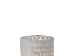 Windlicht Slammol Glas Wit H12,5 cm