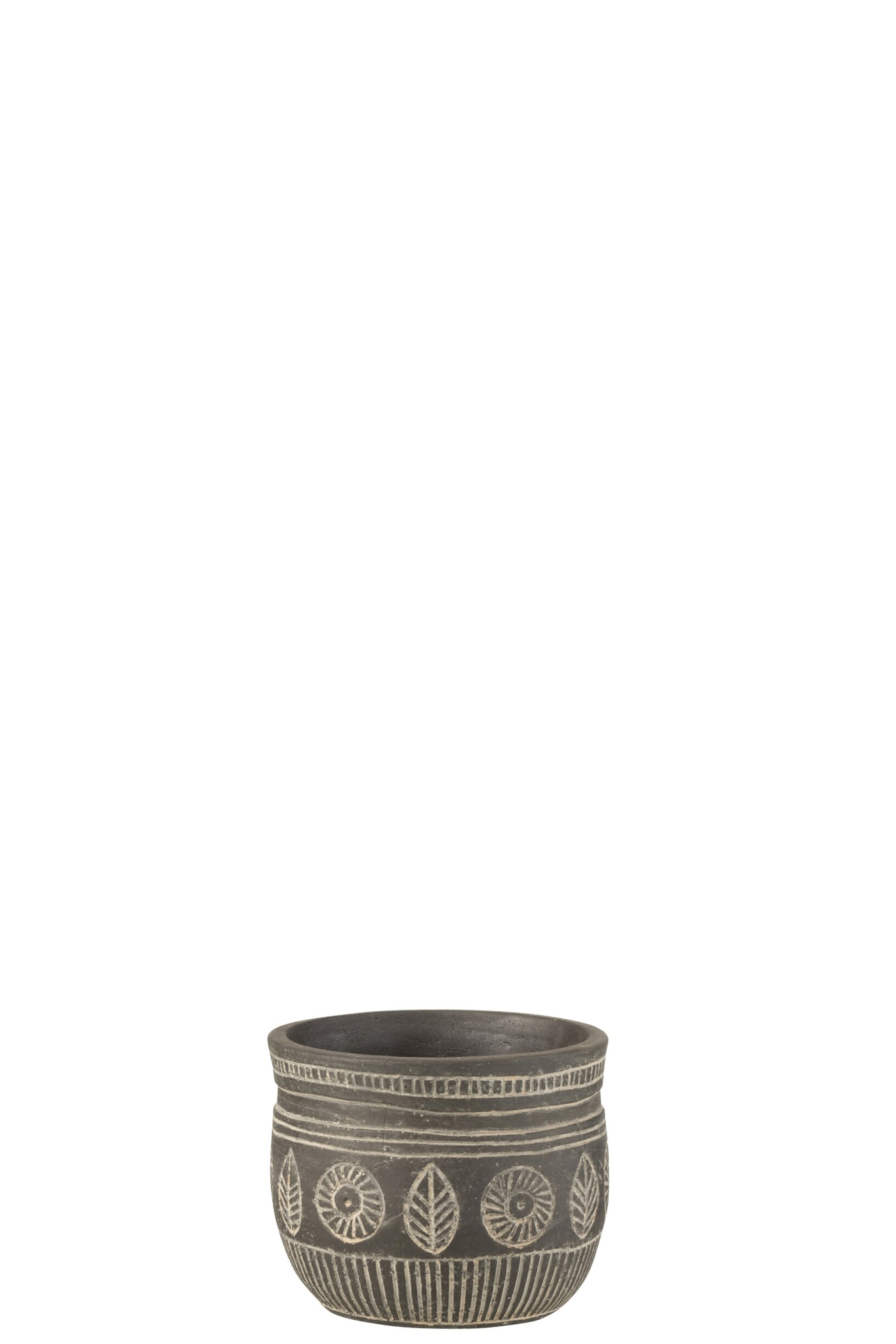 Bloempot Moonura Beton Grijs H11 cm