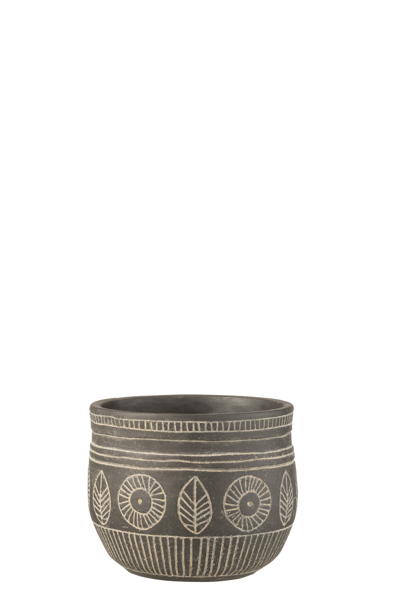 Bloempot Sunnol Beton Grijs H15 cm