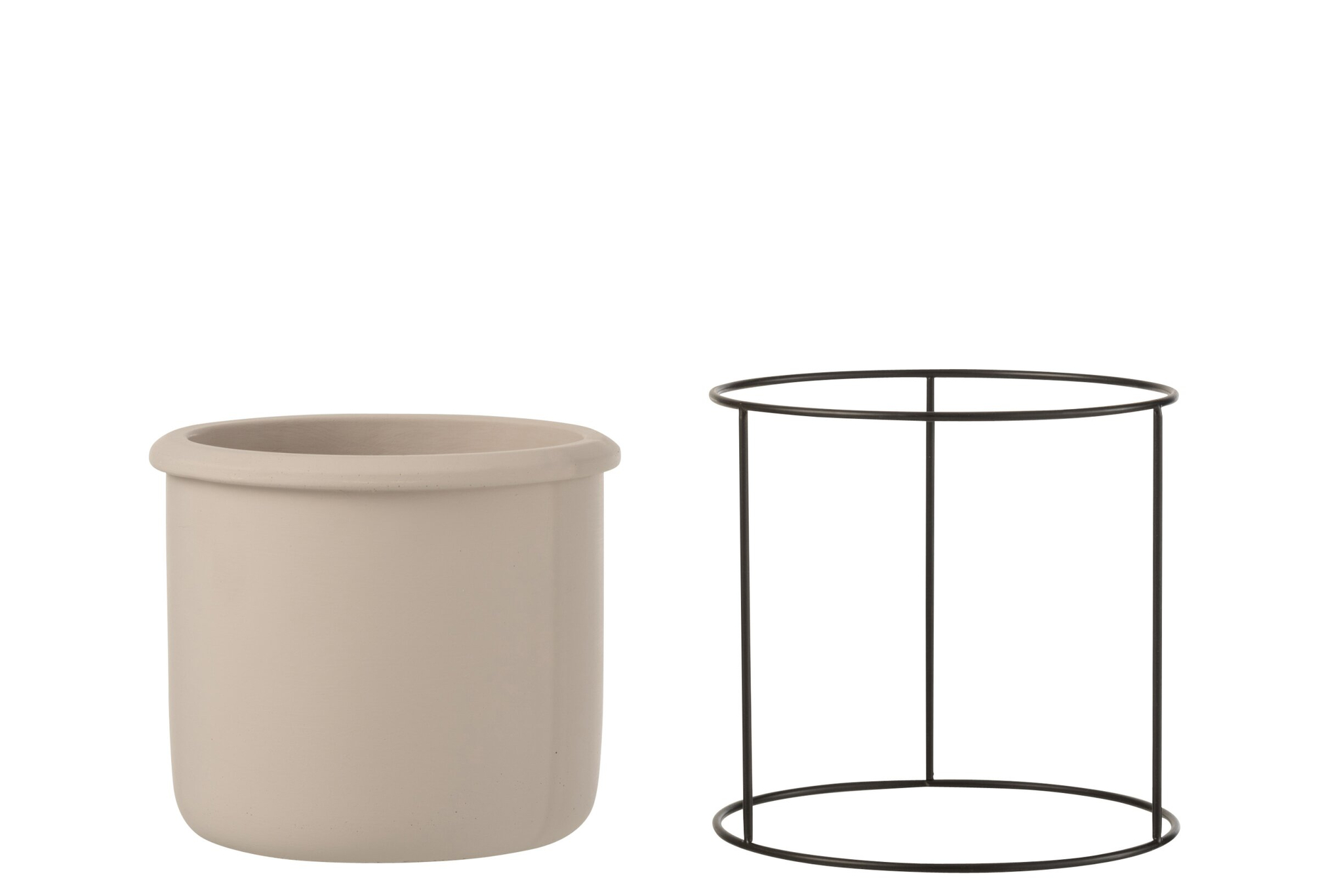 Bloempot Siracusa Beton Grijs H16,5 cm