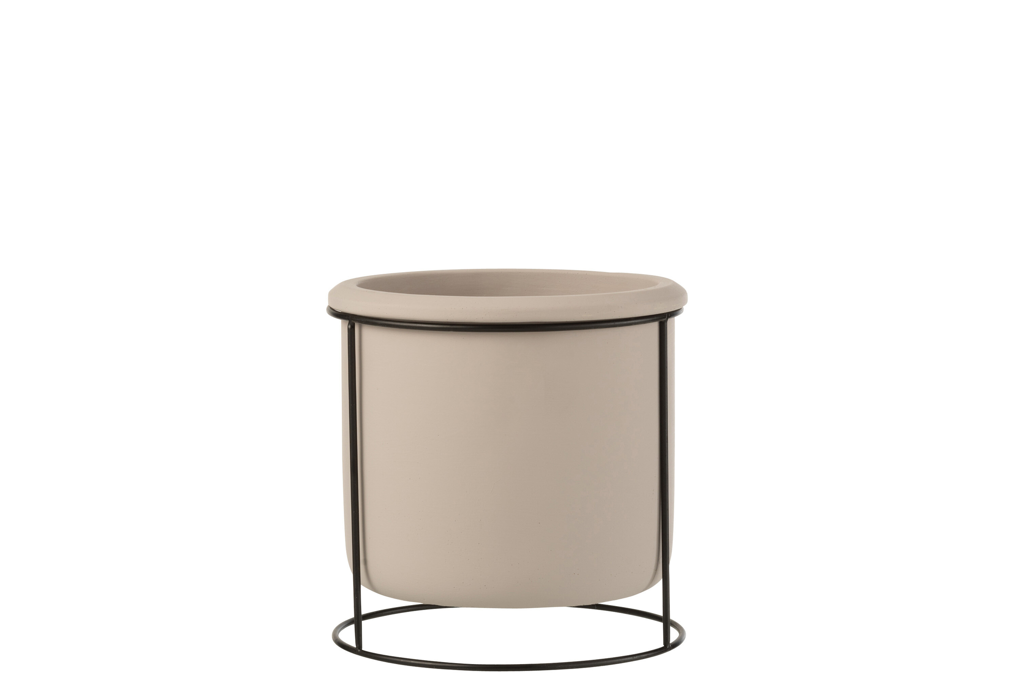 Bloempot Siracusa Beton Grijs H16,5 cm - Afbeelding 2