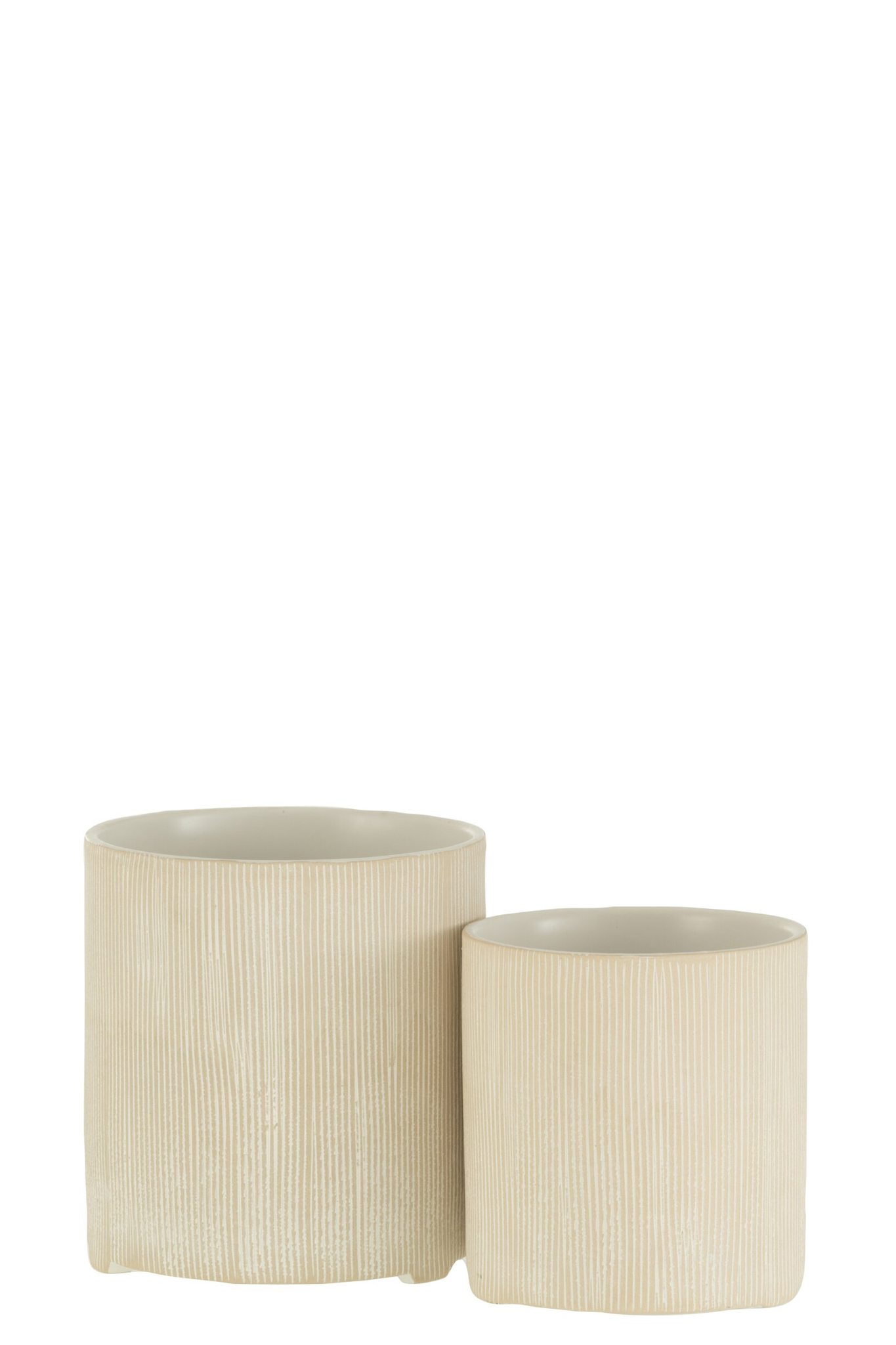 Bloempot Hadin Keramiek Wit H15,5 cm