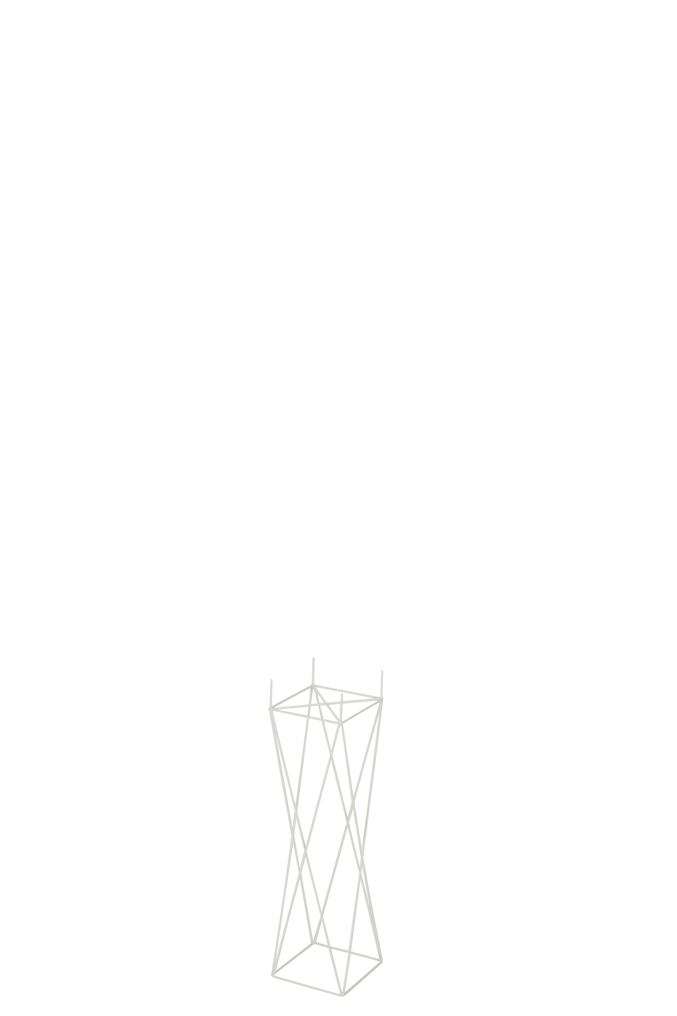 Woonaccessoire Zaullane Metaal Wit - Afbeelding 2