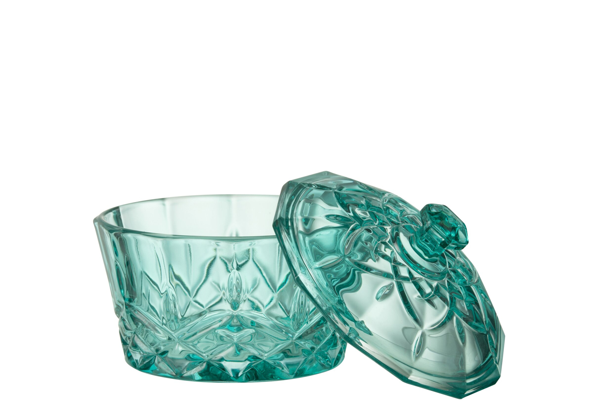 Pot Proldena Glas Blauw H10,5 cm