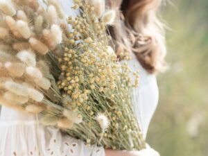 Droogbloemen Hooris Gras Naturel