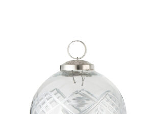 Kerstballen Skaarru Glas Zilver