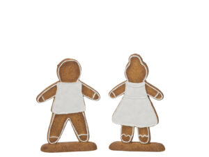 Beeld Flintas Meerkleurig H15,5 cm - Set van 2