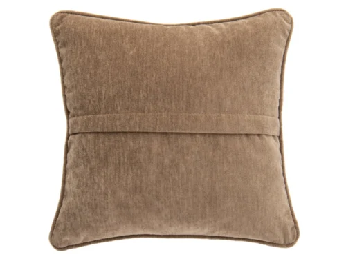 Beige Jelvis sierkussen 50 x 50 cm met zachte, gewassen look en volle vulling