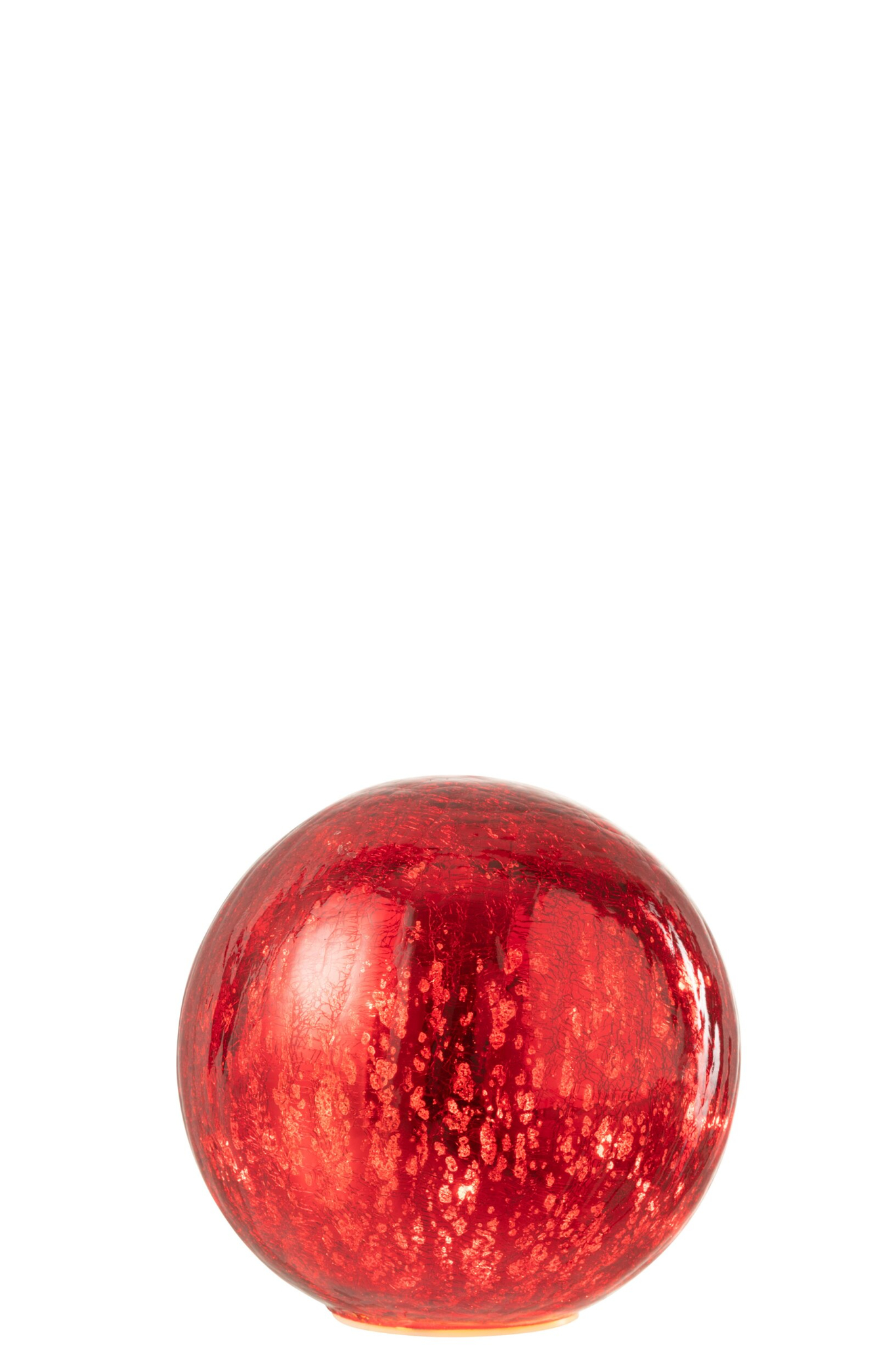 Decoratiebal Handi Glas Rood - Afbeelding 3