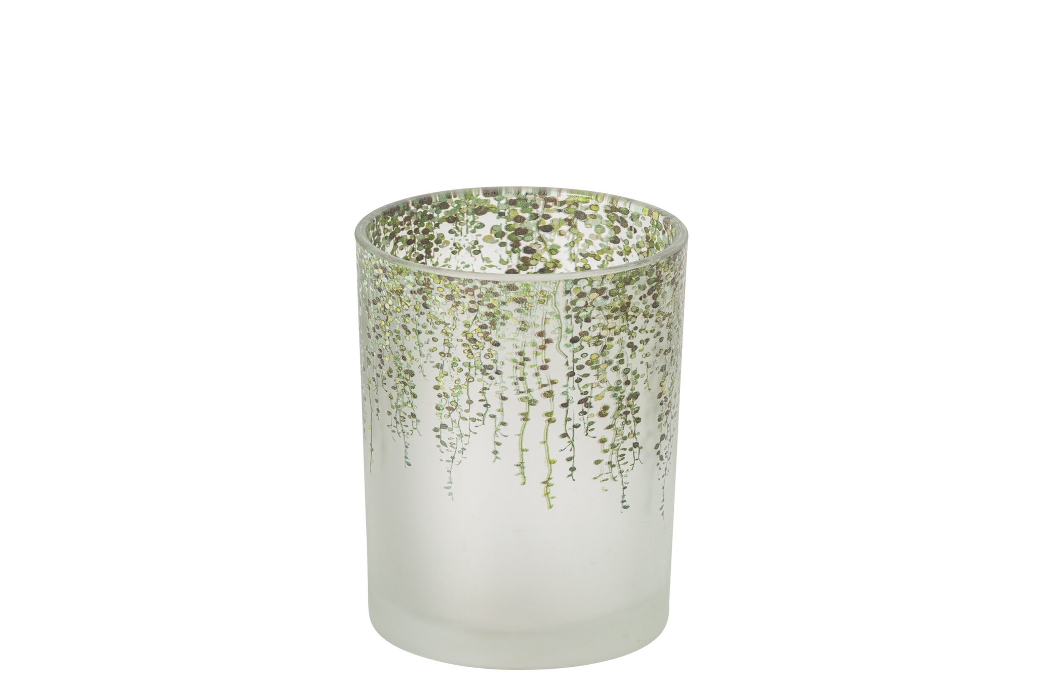 Waxinelichthouder Slaldero Glas Groen - Afbeelding 2