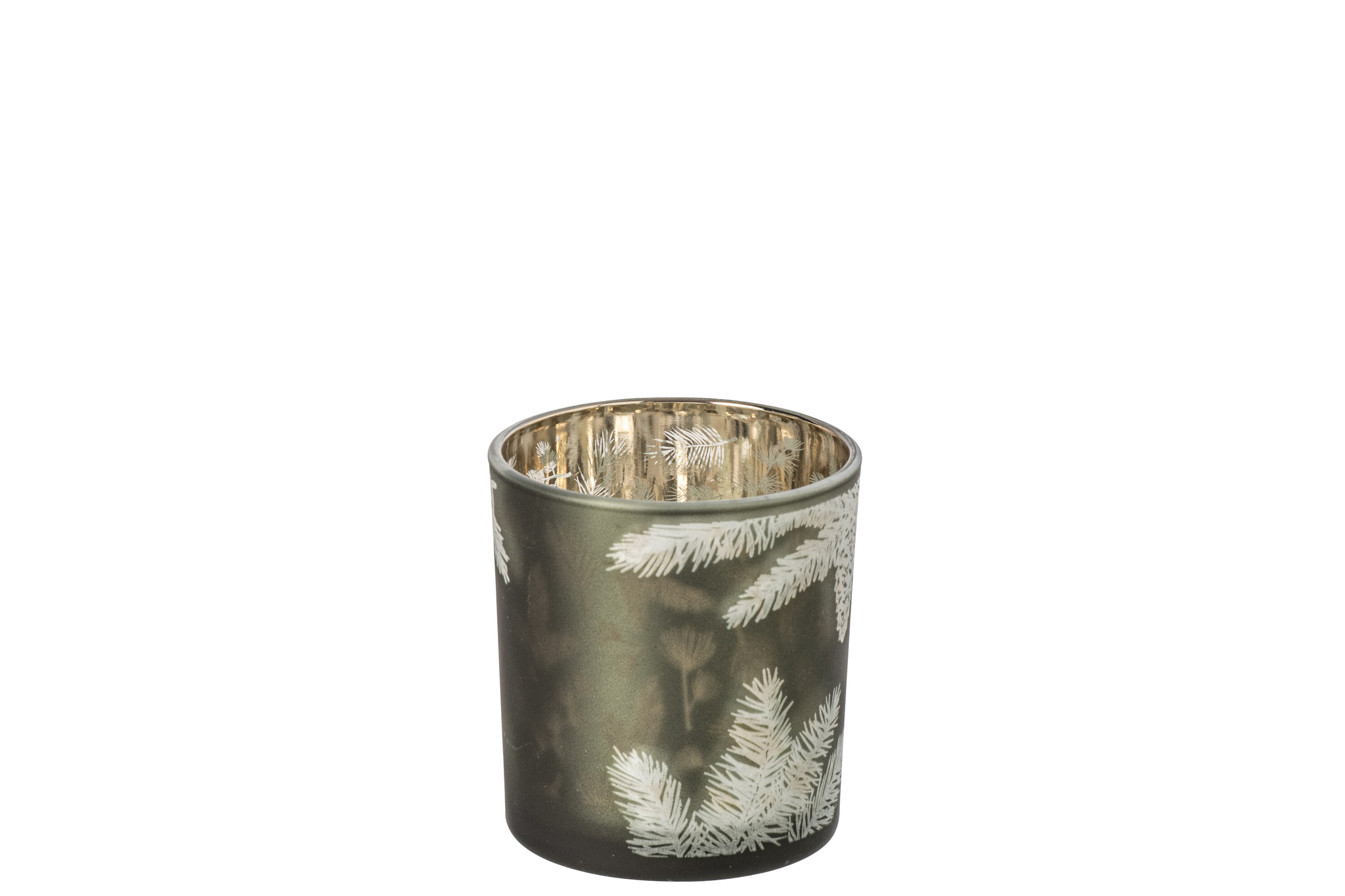 Waxinelichthouder Niehove Glas Groen - Afbeelding 2