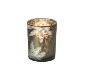 Waxinelichthouder Reevaro Glas Groen