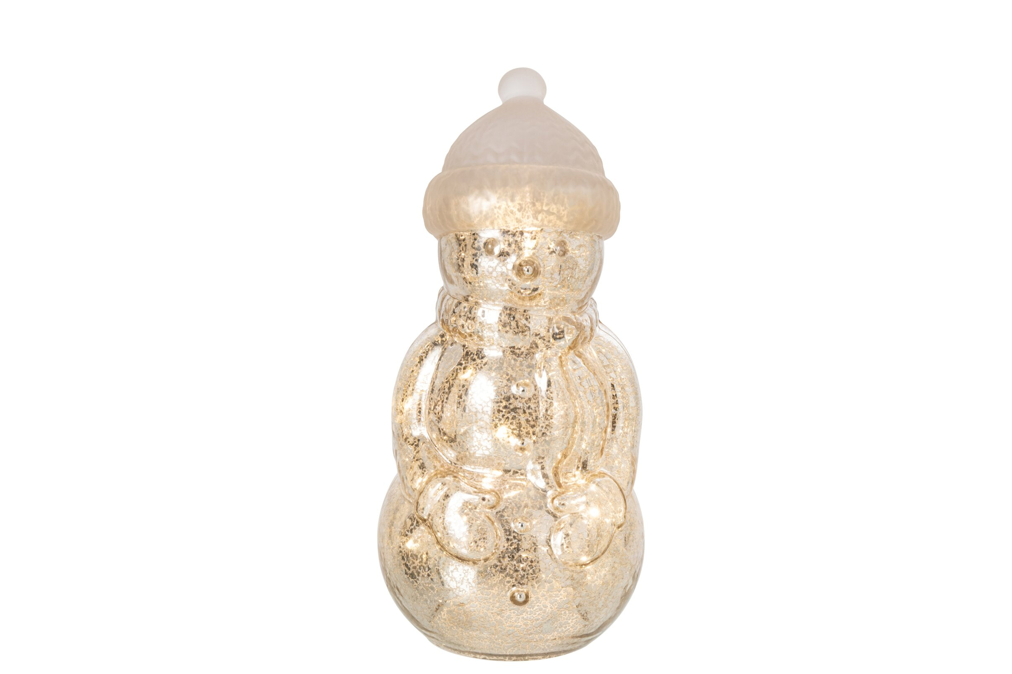 Decoratiefiguur Taumo Glas Zilver H30 cm