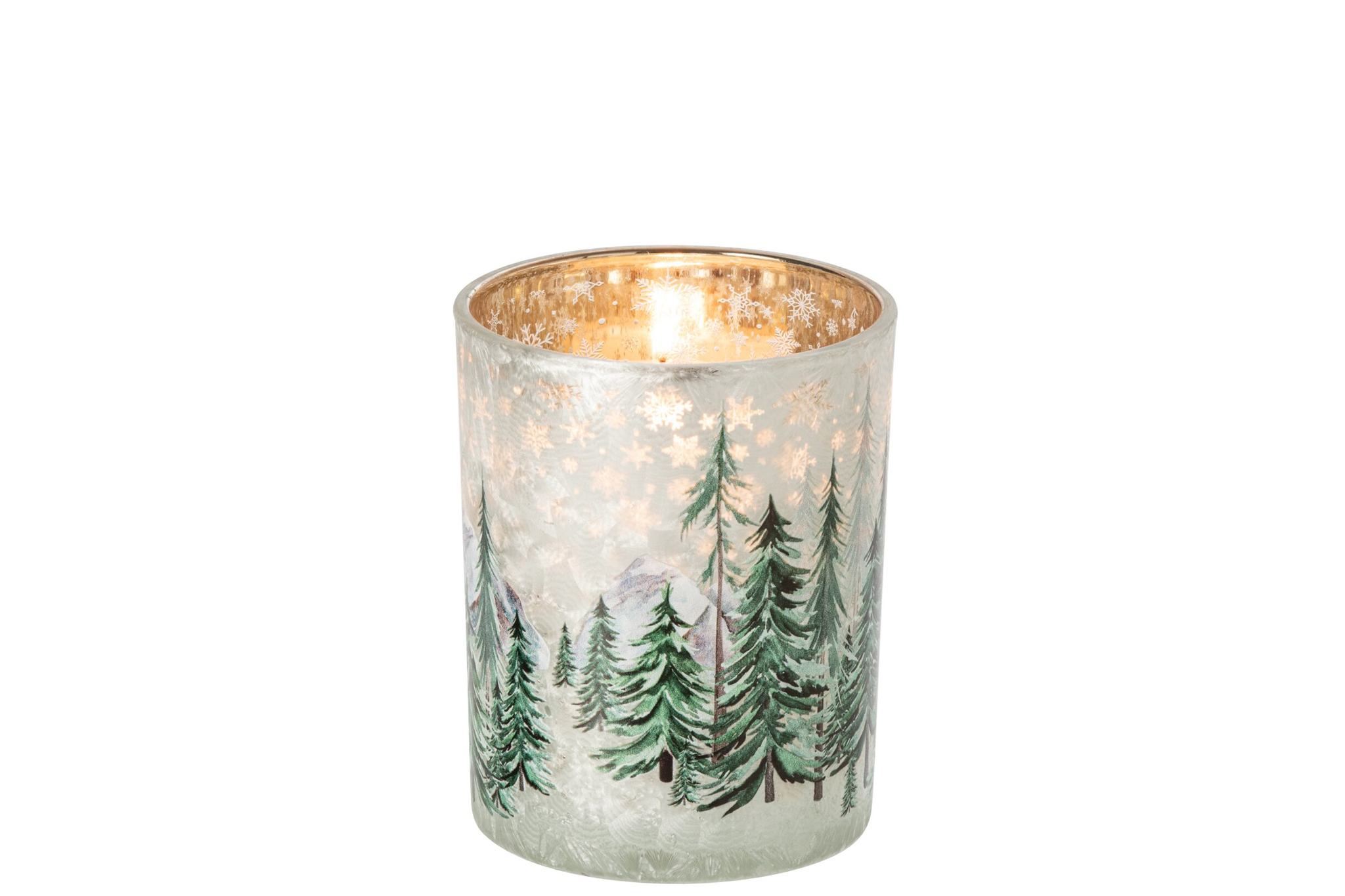 Kandelaar Dondio Glas Wit H12,5 cm