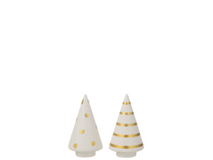 Kunstboom Taammio Dolomiet Meerkleurig H10,5 cm - Set van 2