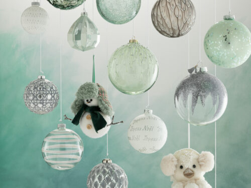 Opbergdoos Kludia Glas Groen met subtiele groene tint en compact 100% glazen ontwerp