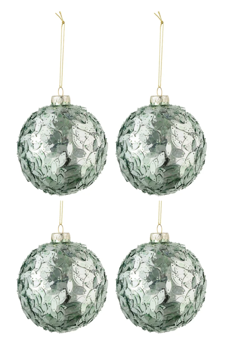 Opbergdoos Kludia Glas Groen - Afbeelding 2