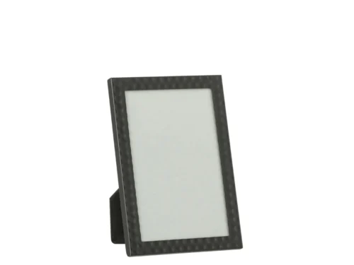 Zwarte Fotolijst Gaarrer Glas met getextureerde rand en standaard voor foto, print of kaart