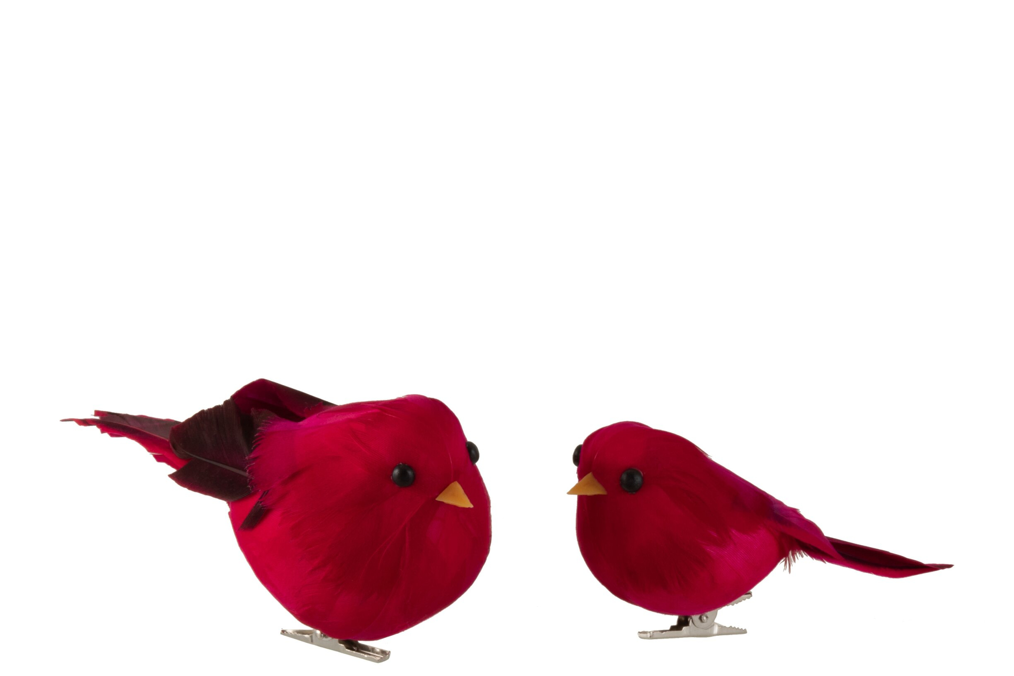 Decoratiefiguur Stoondes Veren Rood