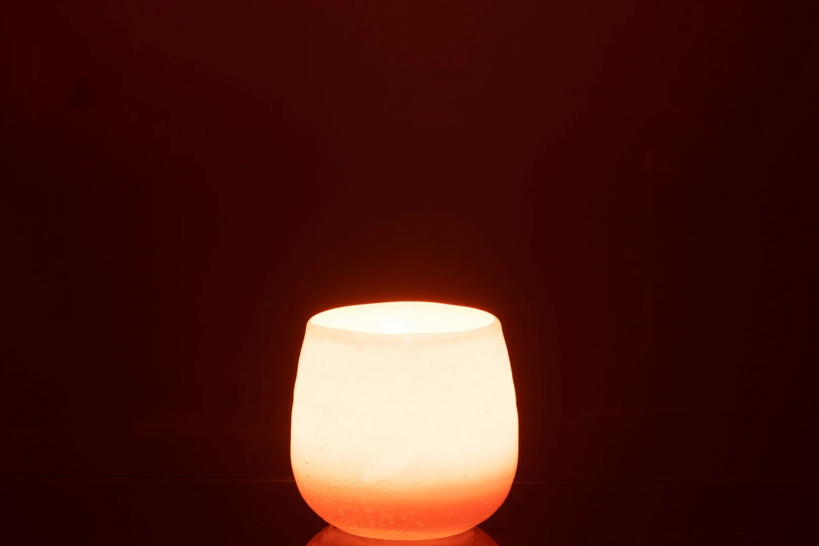 Vaas Fanter Glas Roze H10 cm - Afbeelding 2