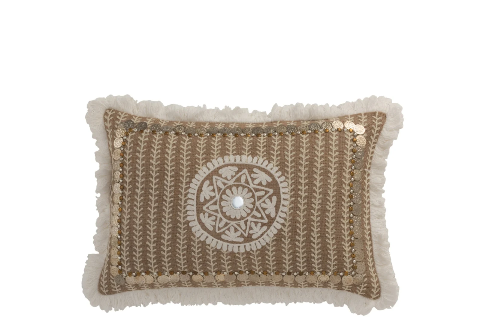 Kussen Baalvi Naturel 49x31 cm - Afbeelding 4