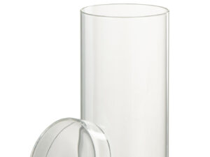 Pot Kussen Glas Transparant H21 cm