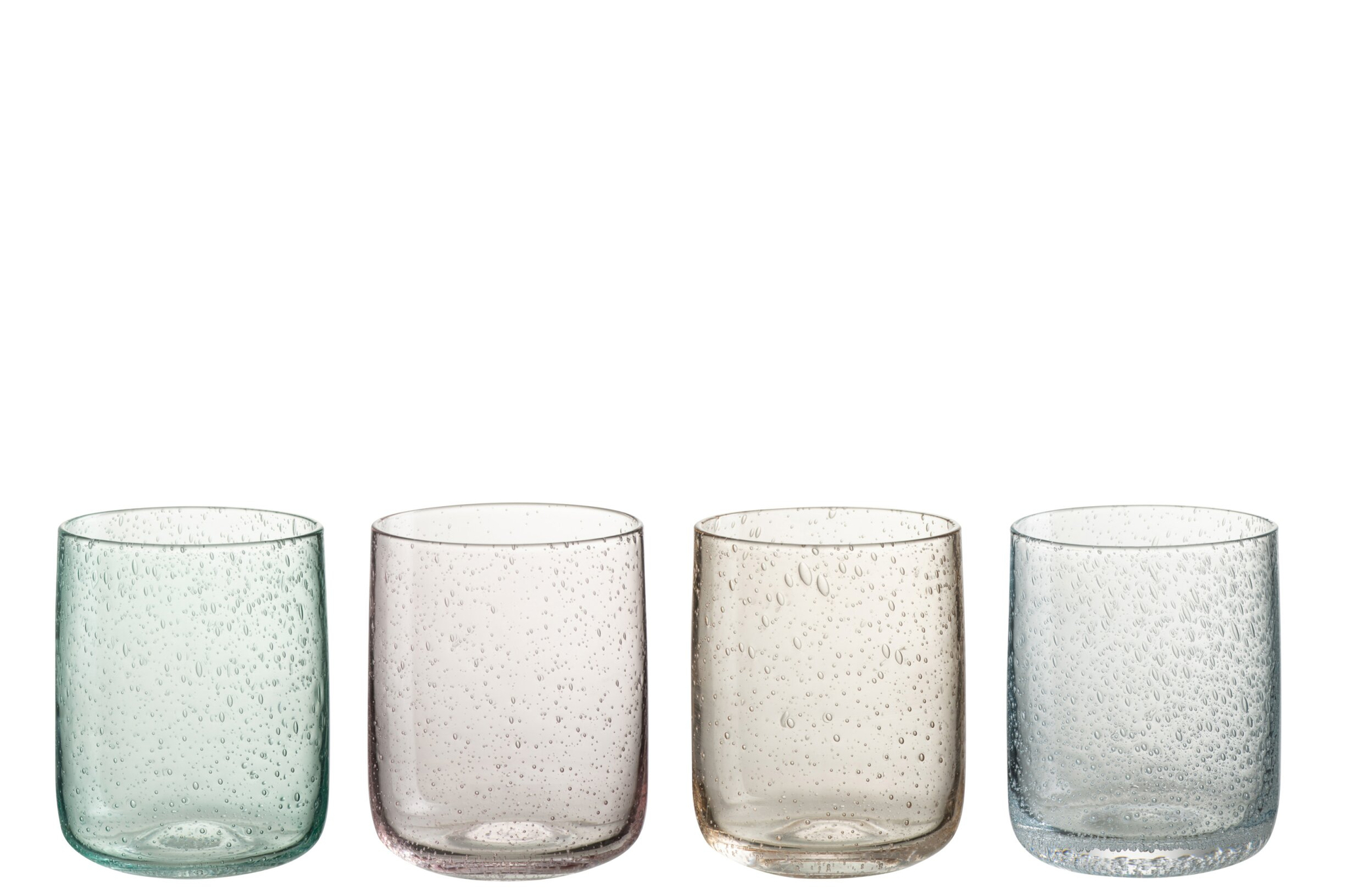 Drinkglas Sirocco Glas Meerkleurig - Set van 4