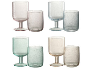 Drinkglas Prolvea Glas Meerkleurig - Set van 4