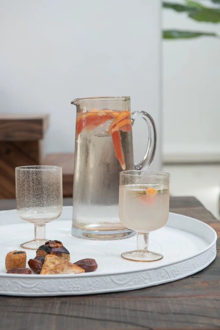 Drinkglas Prolvea Glas Meerkleurig - Set van 4 - Afbeelding 2