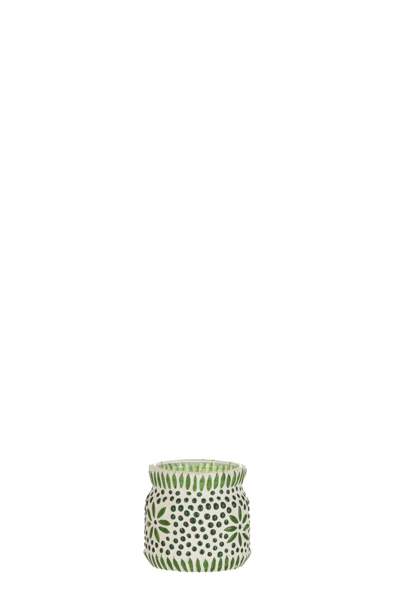 Kaarsenhouder Joomi Glas Groen - Afbeelding 3