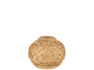 Vaas Sleelona Bamboe Beige H22 cm
