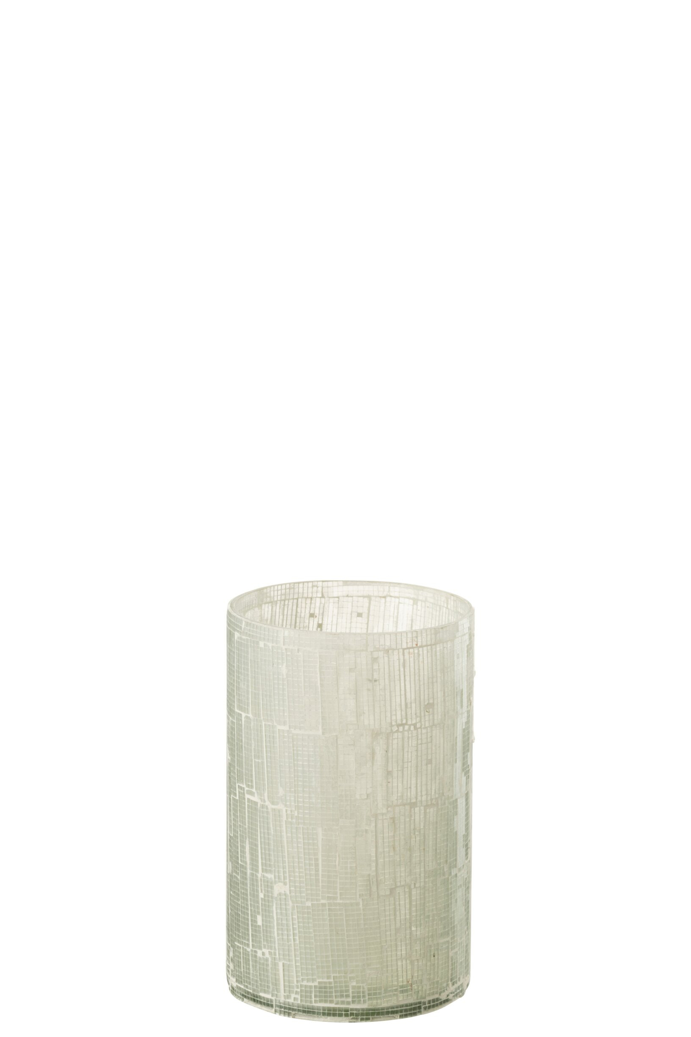 Vaas Cebis Glas Grijs H20 cm - Afbeelding 2