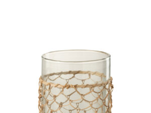 Vaas Greerrond Glas Transparant H21 cm