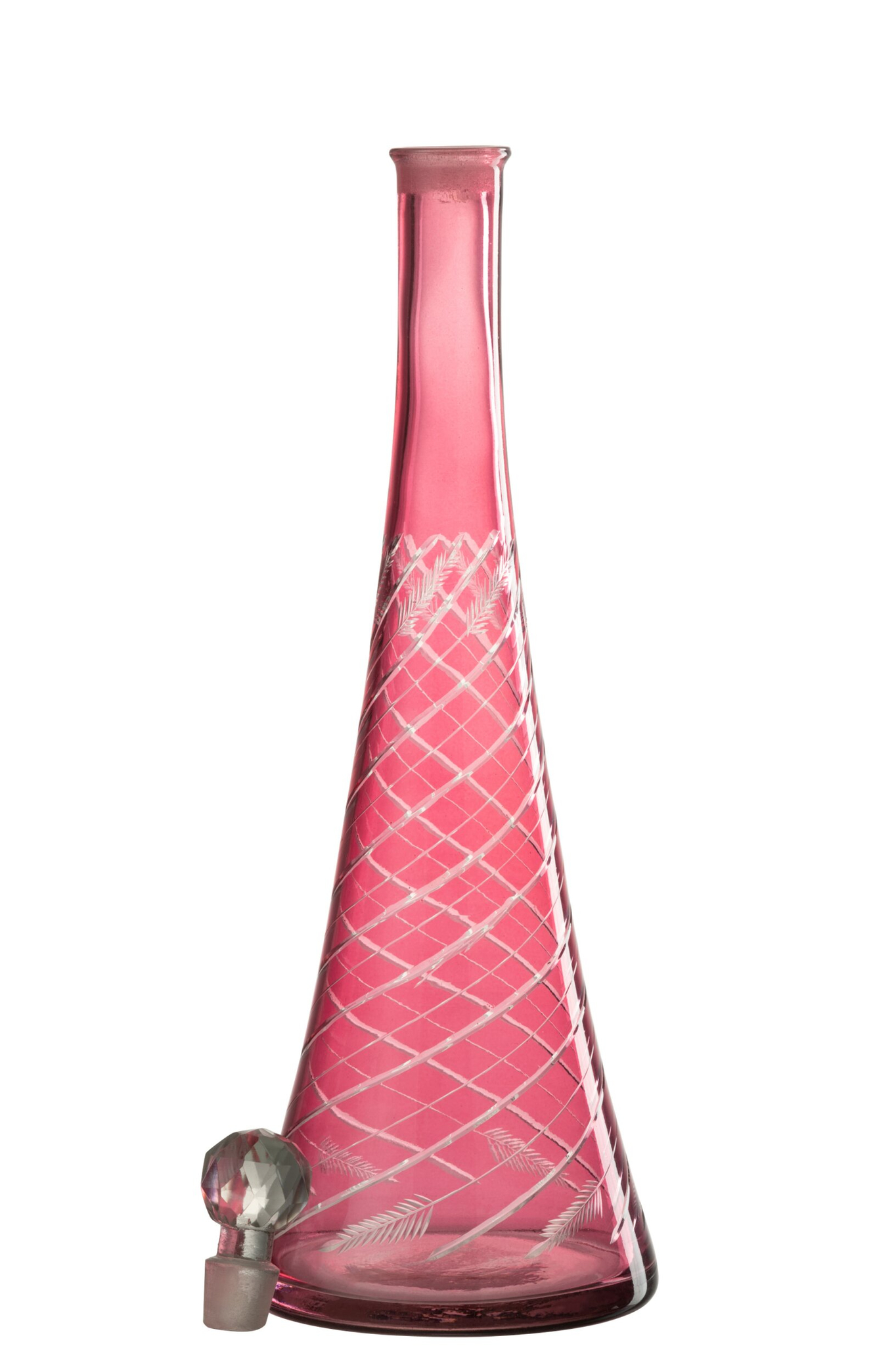Karaf Baalvona Glas Rood