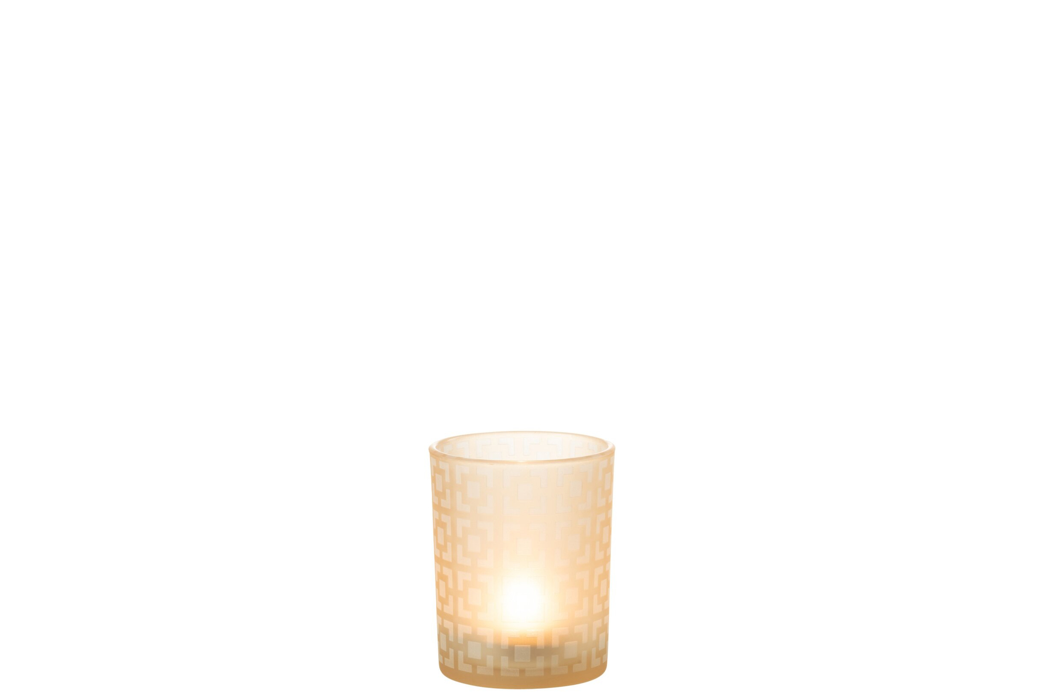 Windlicht Kaalvena Glas Meerkleurig H12,5 cm